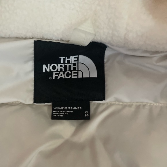 Women’s North Face Pallie Down Winter Jacket XL (Gardenia White) - Picture 2 of 5
